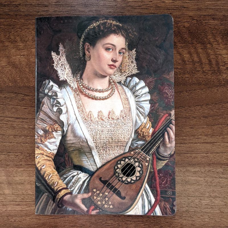 Notebook - Bianca, the Patroness of Heavenly Harmony 1869, by William Holman Hunt (1827-1910)