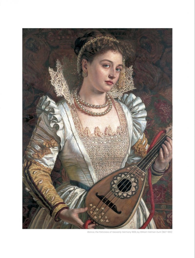 Bianca, the Patroness of Heavenly Harmony 1869, by William Holman Hunt (1827-1910)